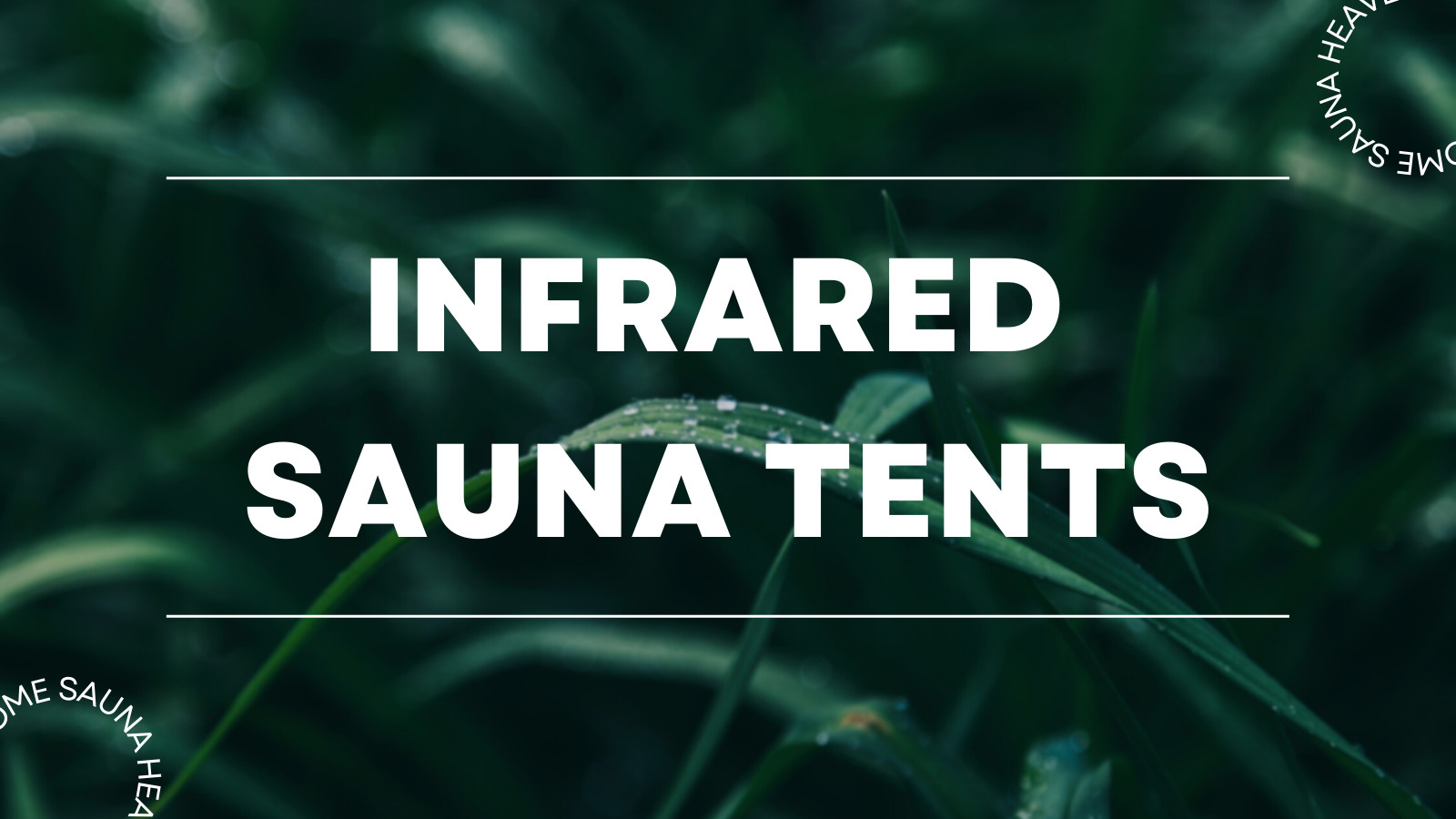 infrared sauna tents