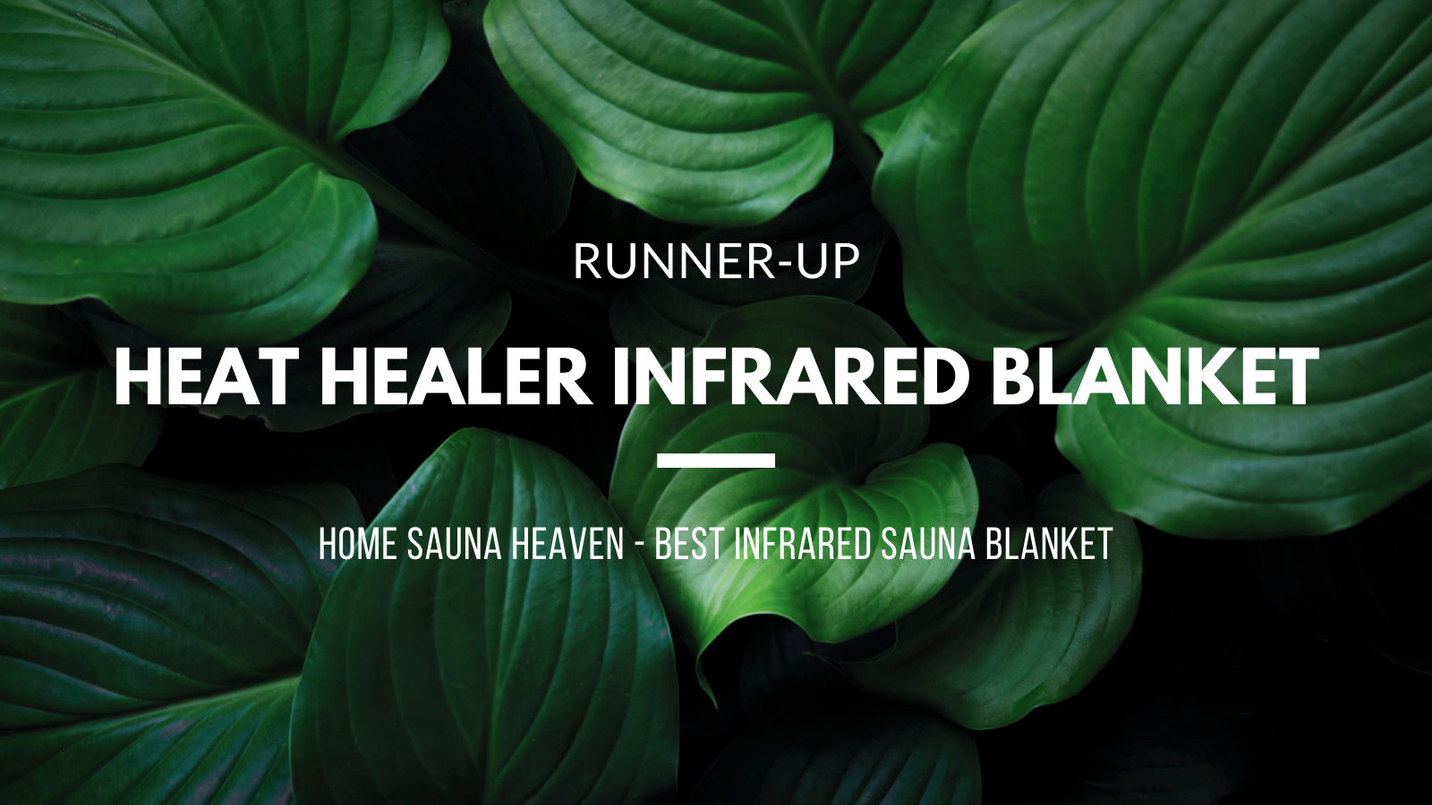 Heat Healer Infrared Sauna Blanket