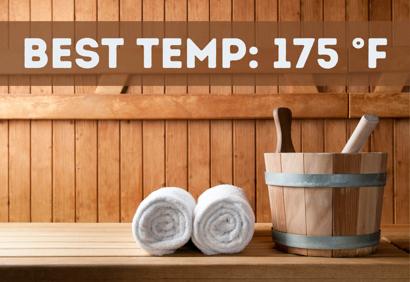 the best temperature for a Finnish sauna