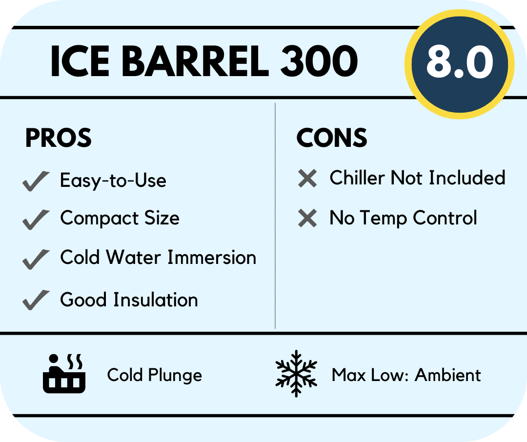 ice barrel 300 product overview pros cons